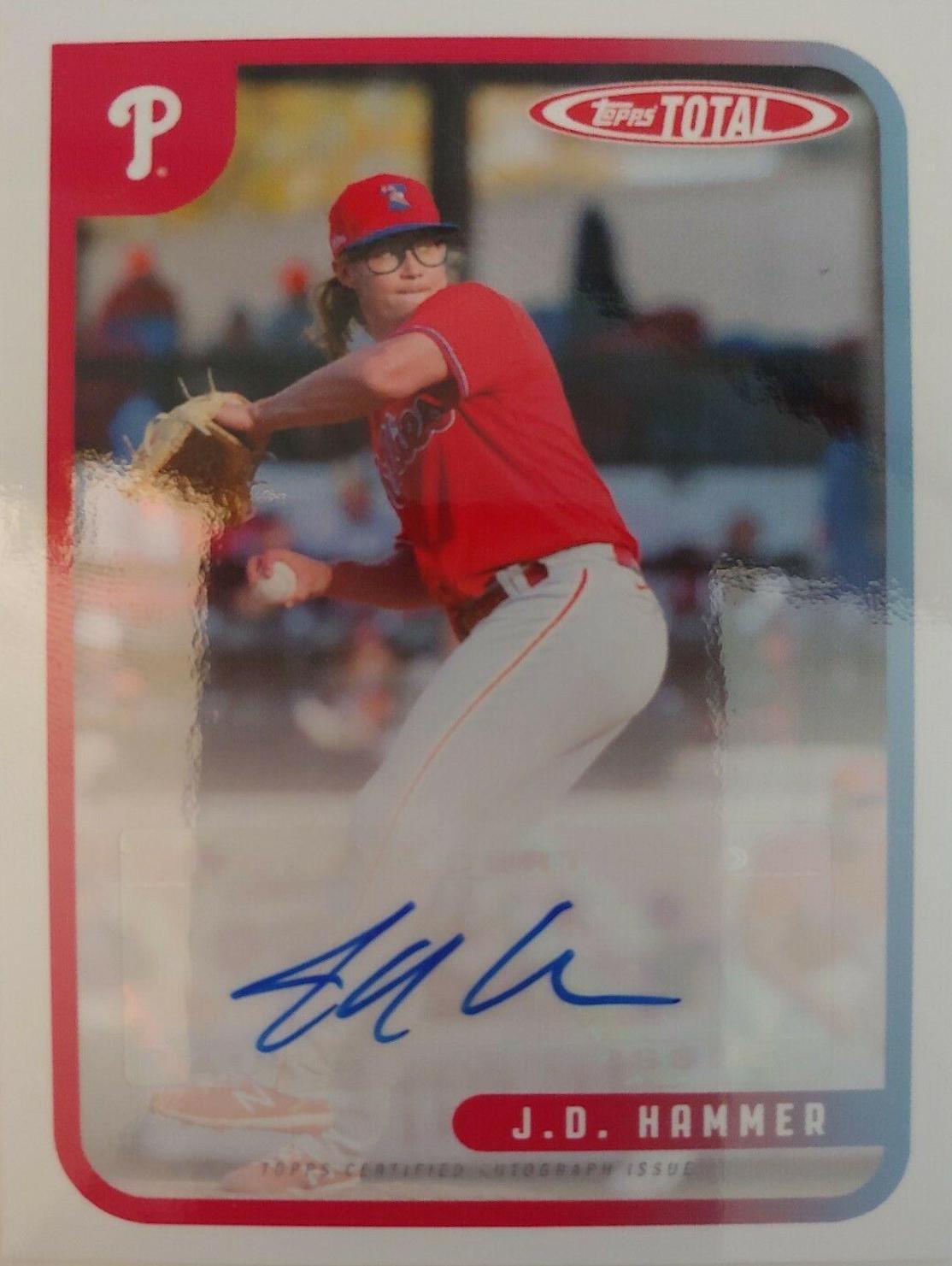 J.D. Hammer [Autograph] #739A