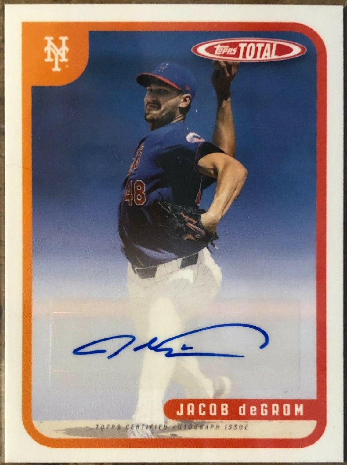 Jacob deGrom [Autograph] #666A