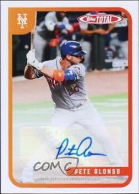 Pete Alonso [Autograph] #708A