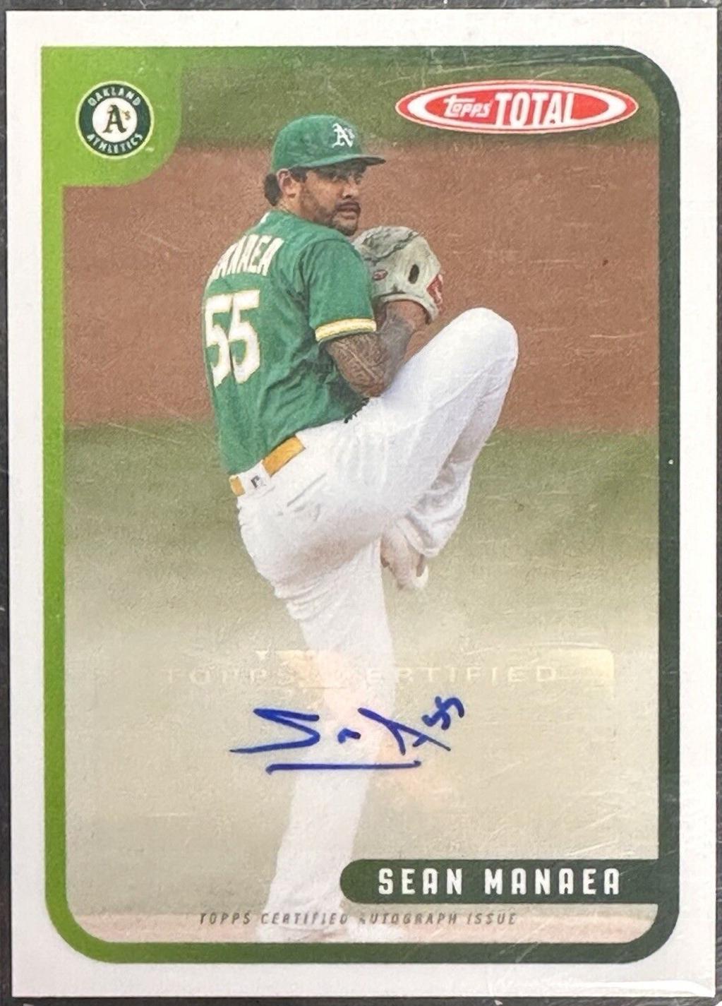 Sean Manaea [Autograph] #818A