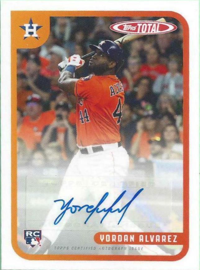 Yordan Alvarez [Autograph] #2A