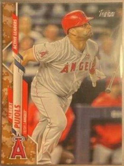 Albert Pujols [Memorial Day Camo] #U-142