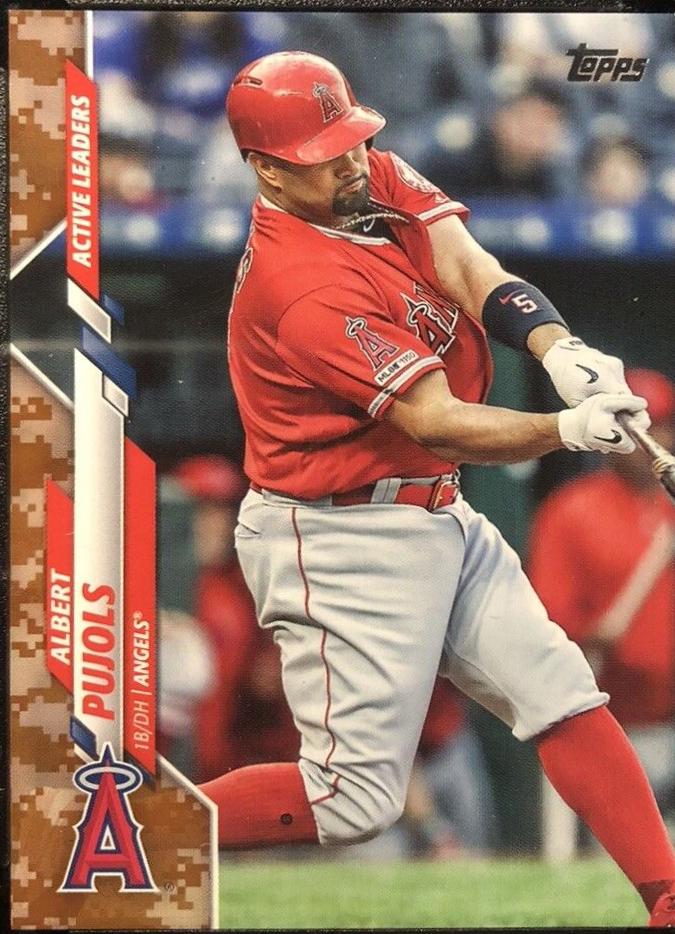 Albert Pujols [Memorial Day Camo] #U-38