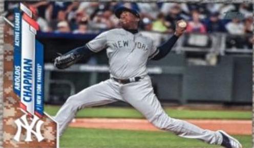 Aroldis Chapman [Memorial Day Camo] #U-249