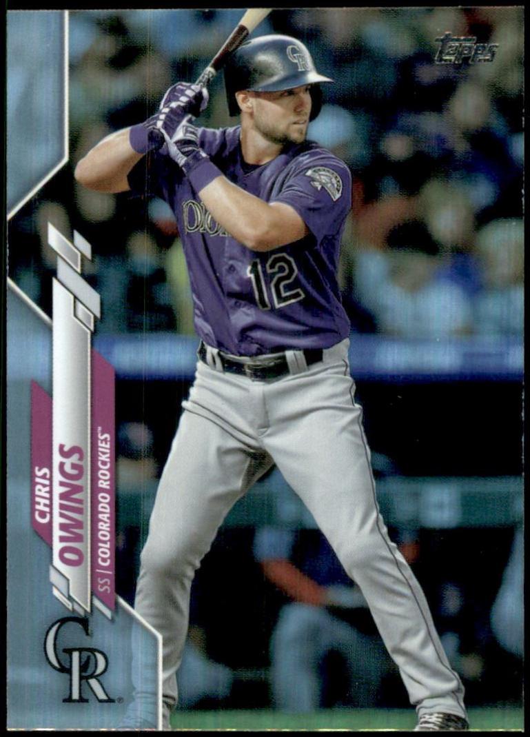 Chris Owings [Rainbow Foil] #U-11