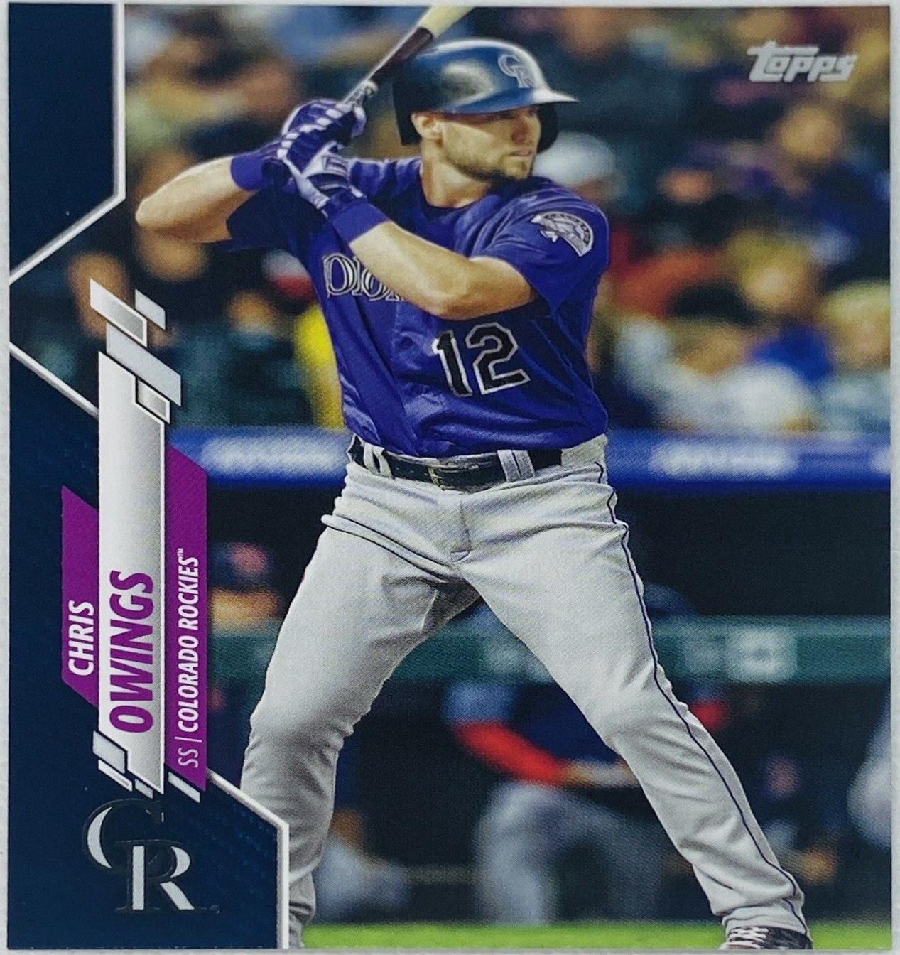 Chris Owings [Royal Blue] #U-11