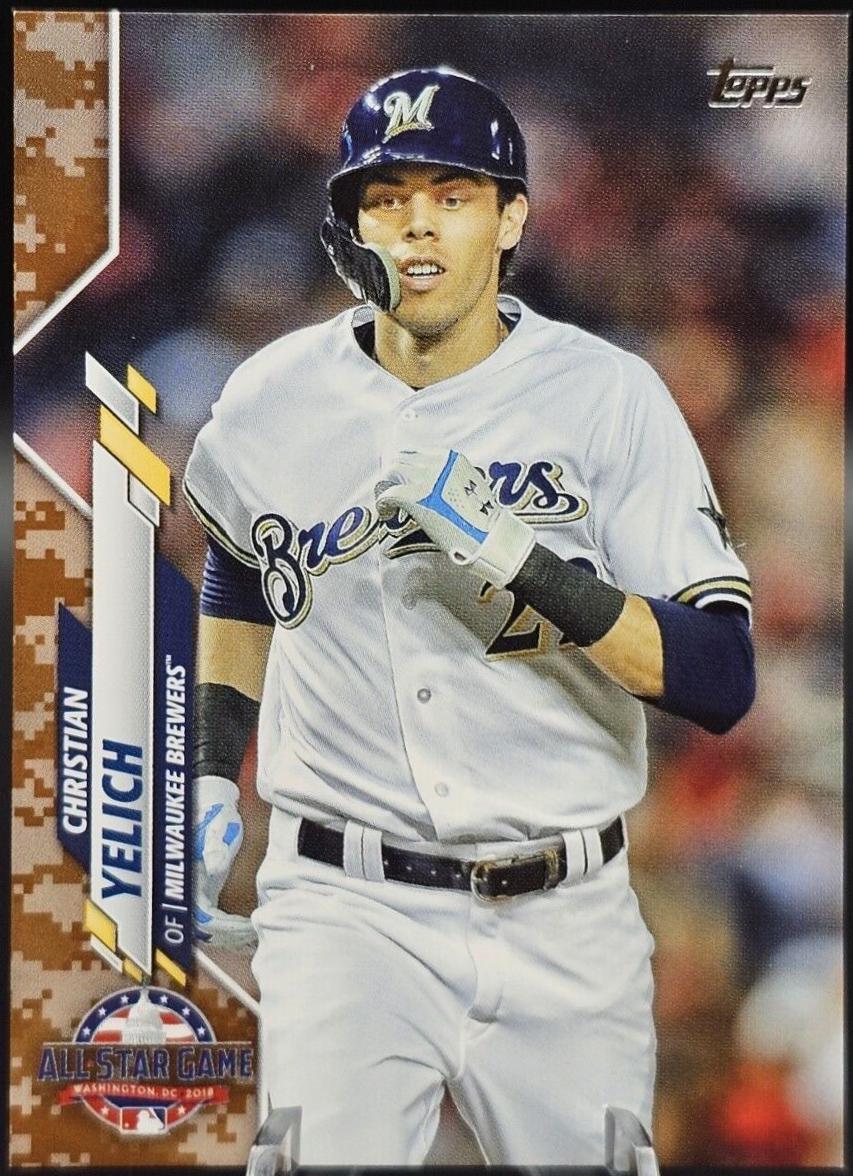 Christian Yelich [Memorial Day Camo] #U-269