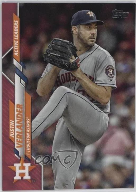 Justin Verlander [Mother's Day Hot Pink] #U-34