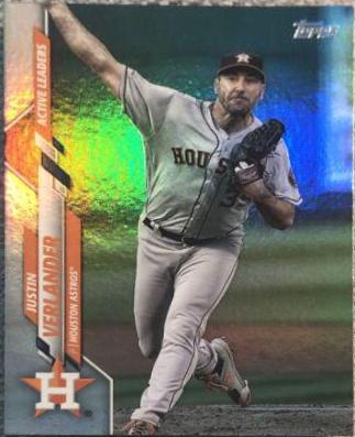 Justin Verlander [Rainbow Foil] #U-240