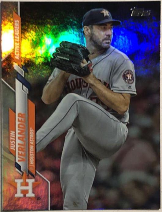 Justin Verlander [Rainbow Foil] #U-34
