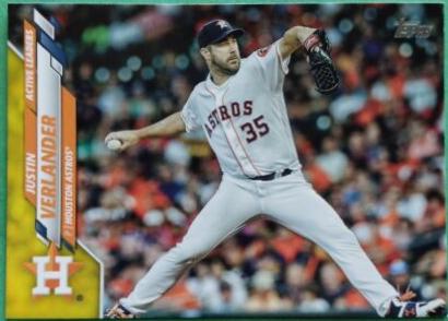 Justin Verlander [Yellow] #U-245