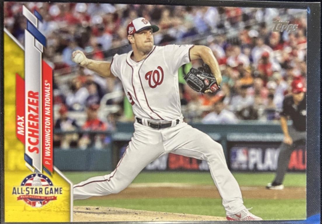 Max Scherzer [Yellow] #U-185