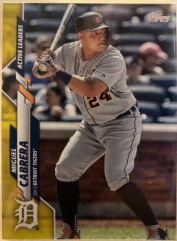 Miguel Cabrera [Yellow] #U-184