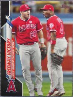 Mike Trout / Justin Upton [Black] #U-261