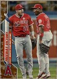 Mike Trout / Justin Upton [Memorial Day Camo] #U-261