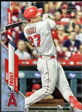 Mike Trout [Father's Day Powder Blue] #U-292