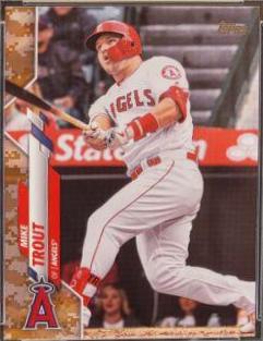 Mike Trout [Memorial Day Camo] #U-243