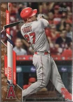 Mike Trout [Memorial Day Camo] #U-292