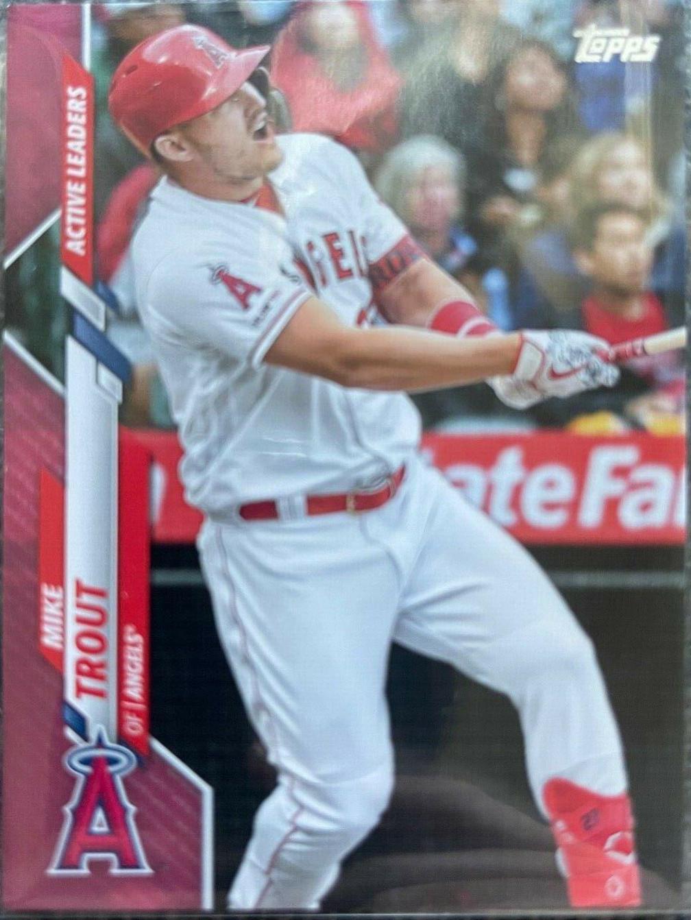 Mike Trout [Mother's Day Hot Pink] #U-243