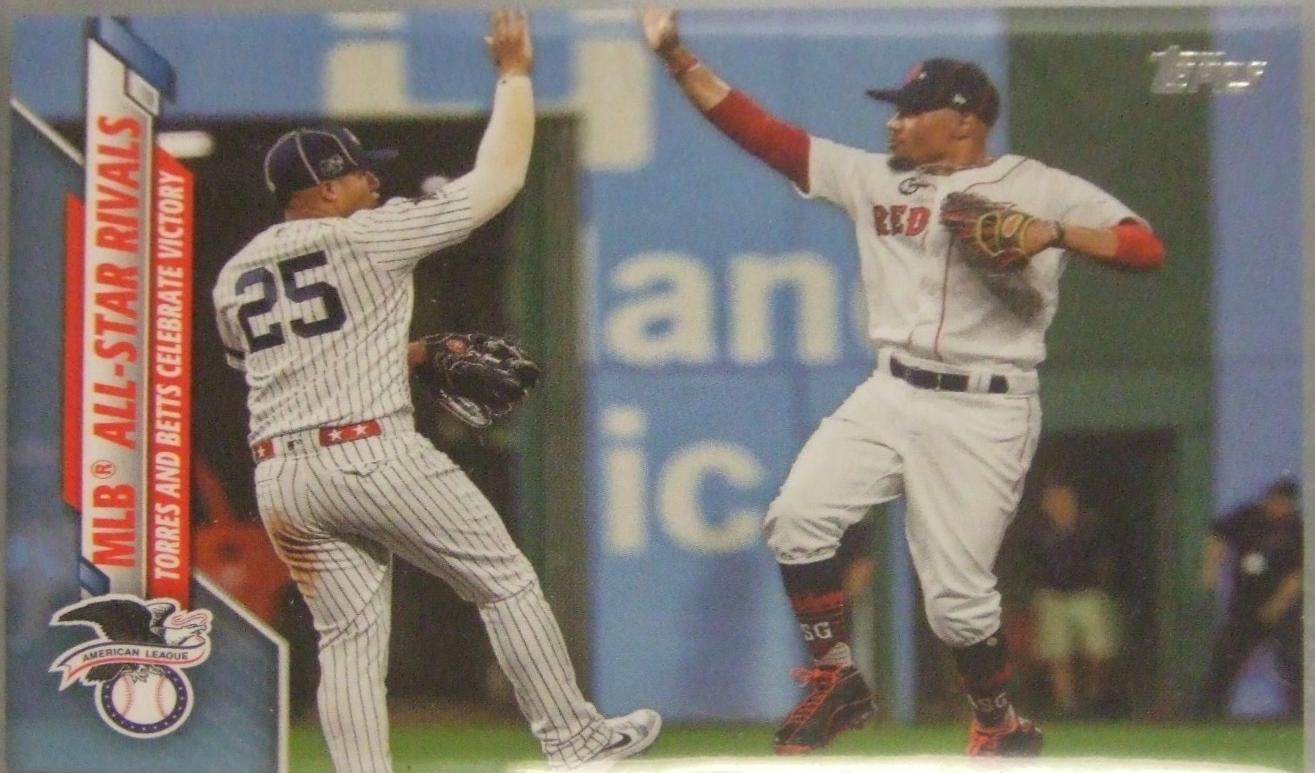 Mookie Betts / Gleyber Torres [Father's Day Powder Blue] #U-144
