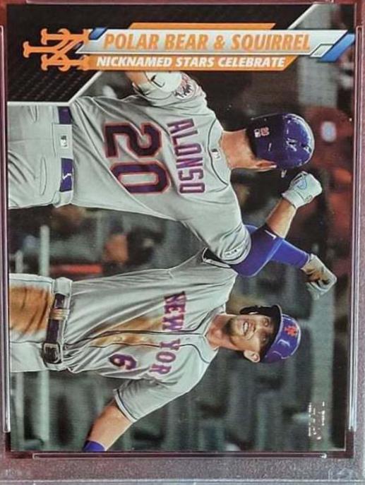 Pete Alonso / Jeff McNeil [Black] #U-290