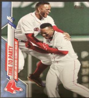 Rafael Devers / Xander Bogaerts [Father's Day Powder Blue] #U-273