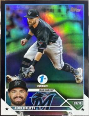 Jon Berti [1st Edition Black] #72