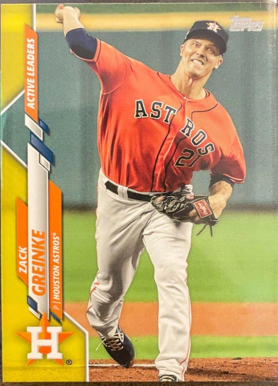 Zack Greinke [Yellow] #U-191