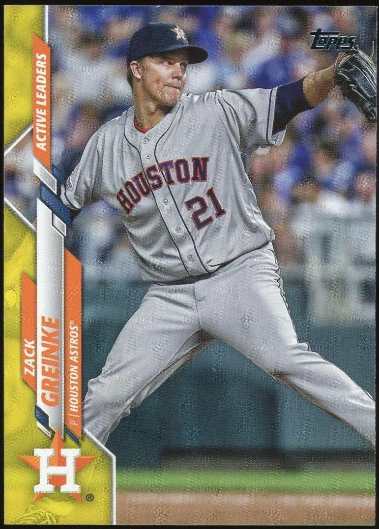 Zack Greinke [Yellow] #U-219