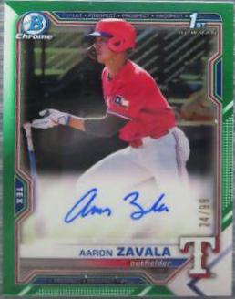 Aaron Sabato [Green Refractor] #CPA-AS