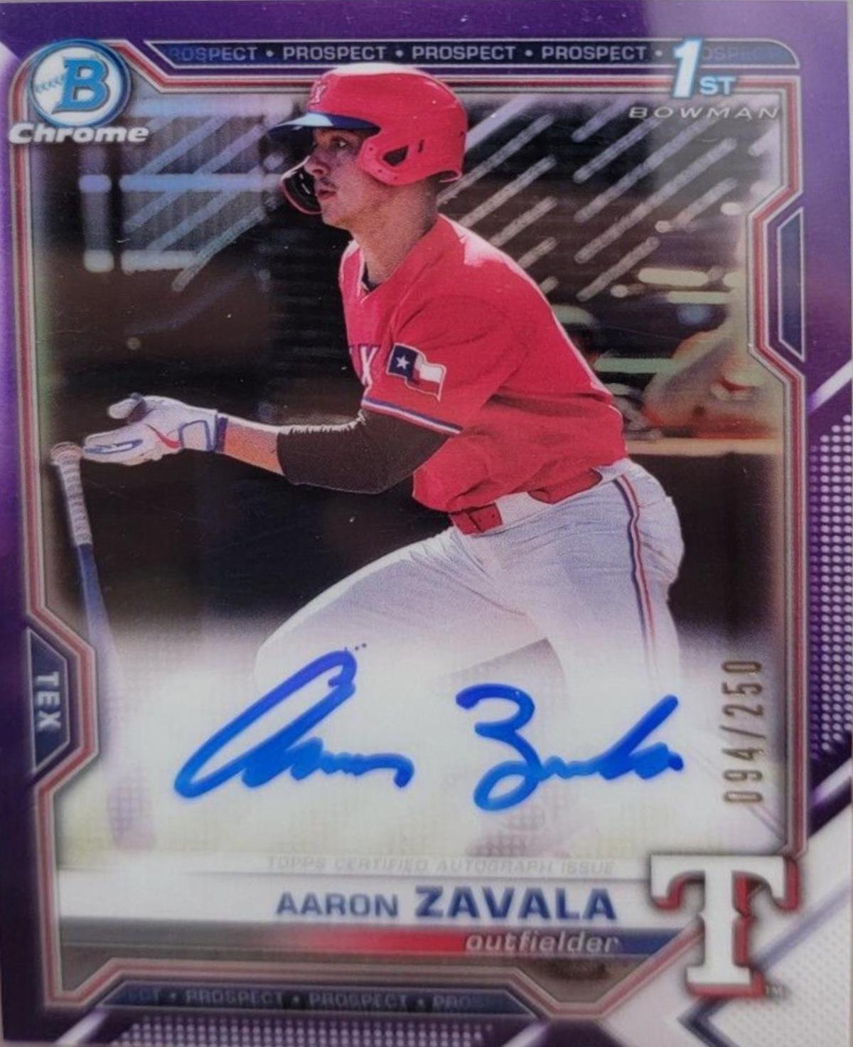 Aaron Sabato [Purple Refractor] #CPA-AS
