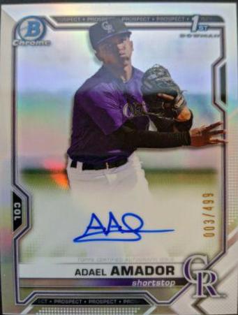 Adael Amador [Refractor] #CPA-AAM