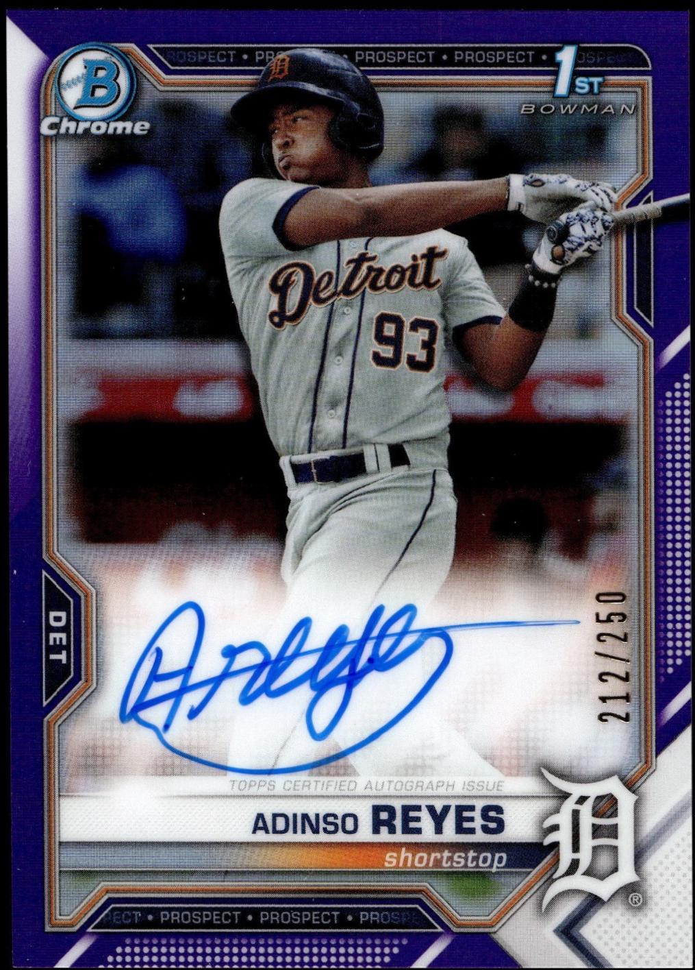 Adinso Reyes [Purple Refractor] #CPA-ARE