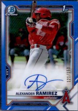 Alexander Ramirez [Blue Refractor] #CPA-ARA