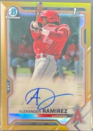 Alexander Ramirez [Gold Refractor] #CPA-ARA