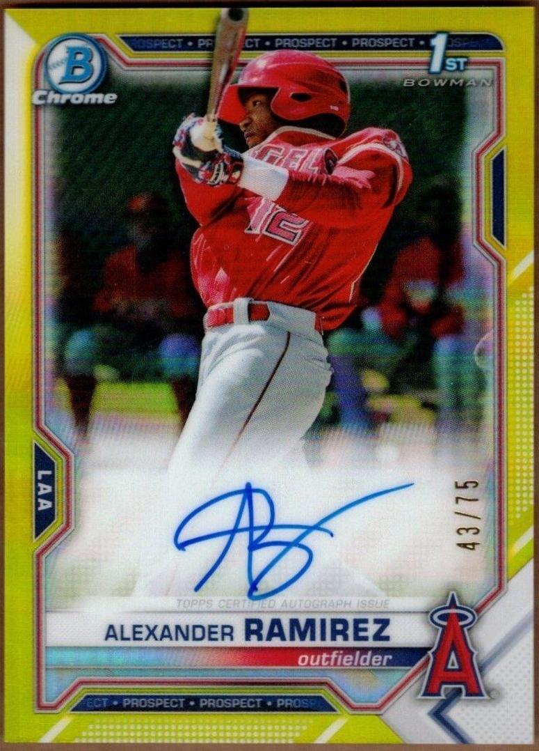 Alexander Ramirez [Yellow Refractor] #CPA-ARA