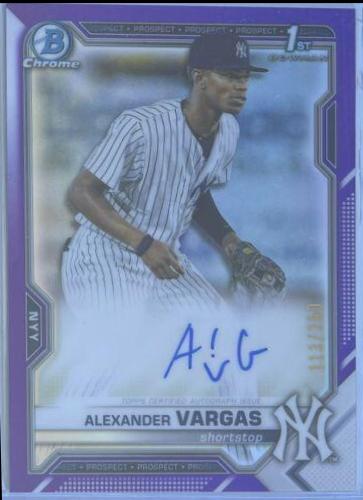 Alexander Vargas [Purple Refractor] #CPA-AV