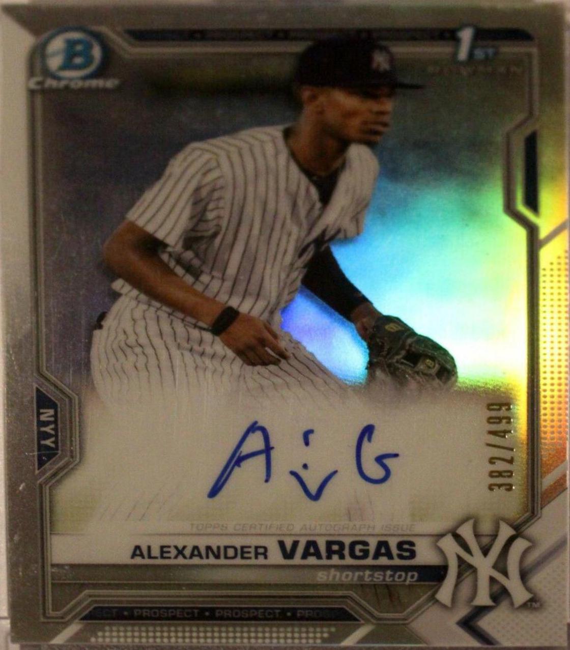 Alexander Vargas [Refractor] #CPA-AV