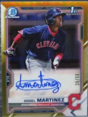 Angel Martinez [Gold Refractor] #CPA-AMA