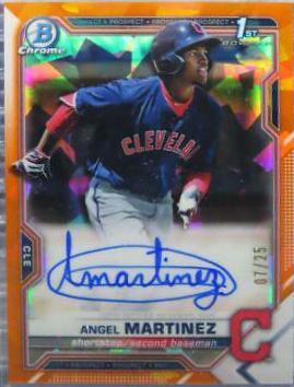Angel Martinez [Orange Refractor] #CPA-AMA