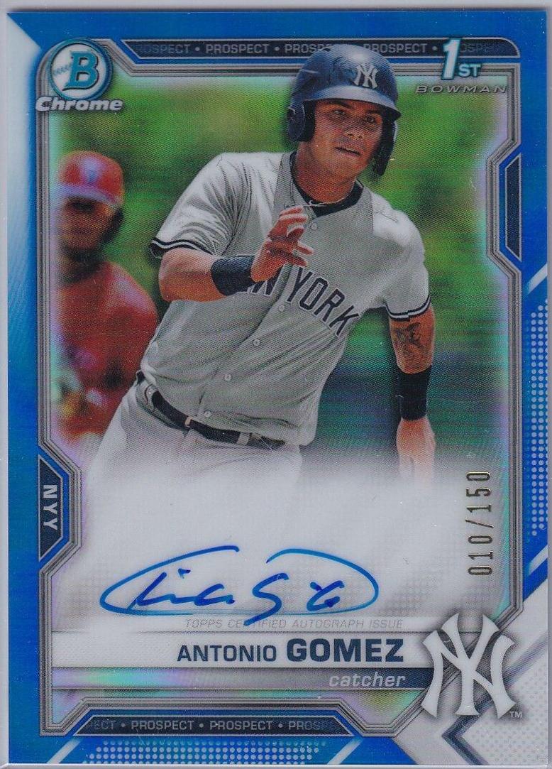 Antonio Gomez [Blue Refractor] #CPA-AGO
