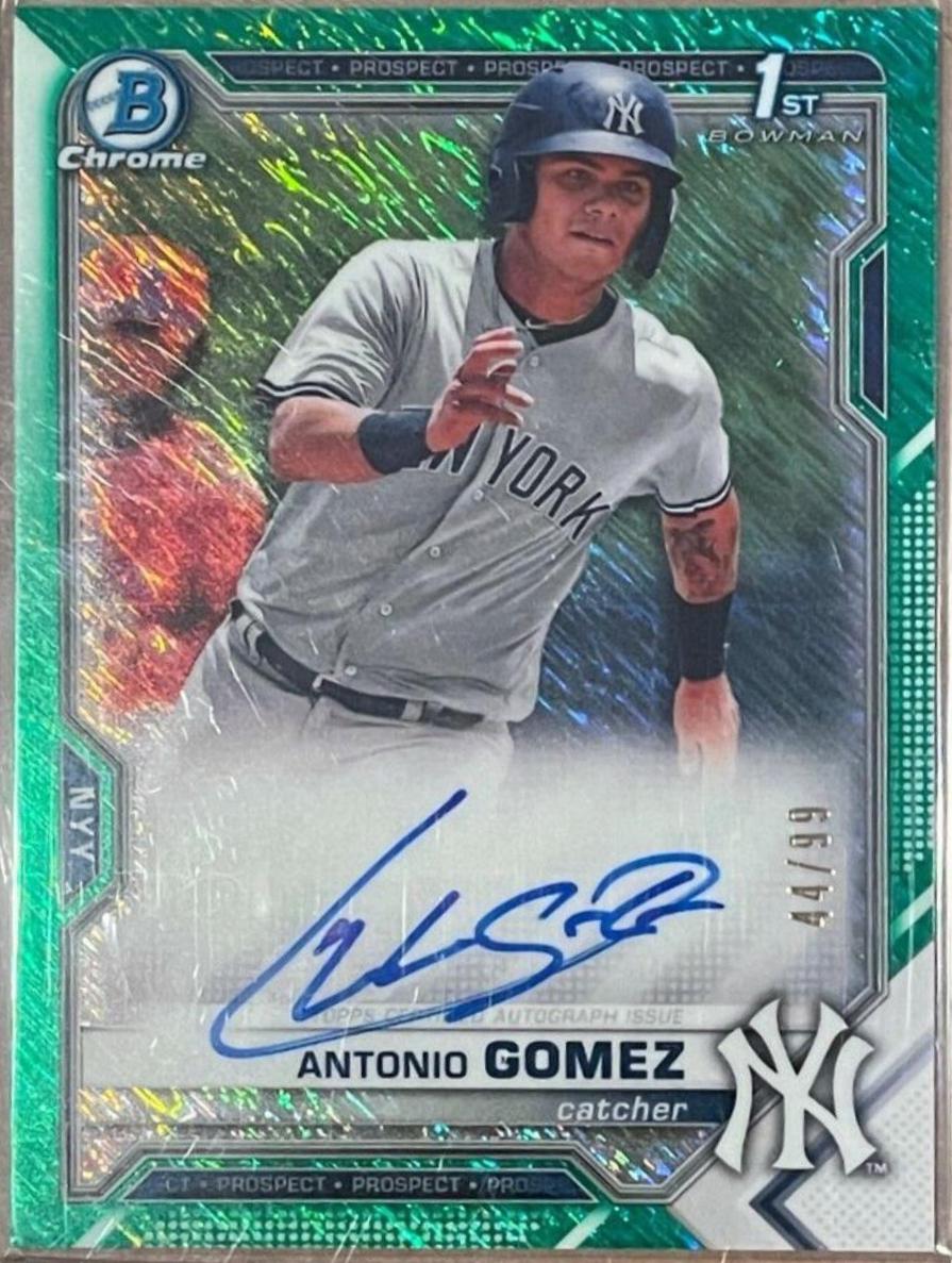 Antonio Gomez [Green Shimmer Refractor] #CPA-AGO