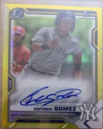 Antonio Gomez [Yellow Refractor] #CPA-AGO