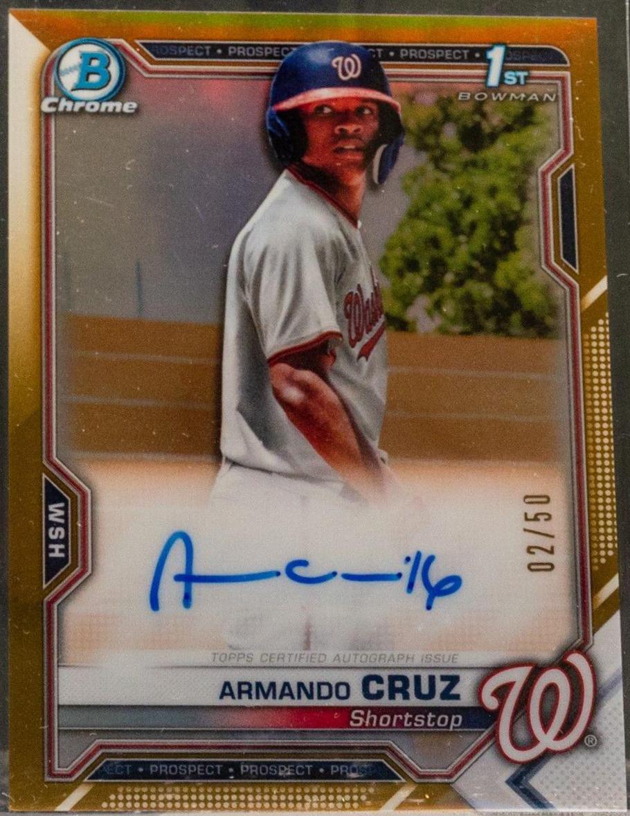 Armando Cruz [Gold Refractor] #CPA-AC