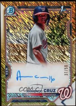 Armando Cruz [Gold Shimmer Refractor] #CPA-AC