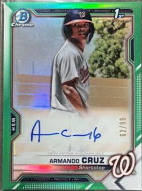 Armando Cruz [Green Refractor] #CPA-AC