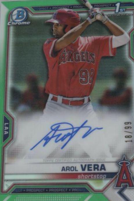 Arol Vera [Green Refractor] #CPA-AVE