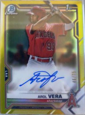 Arol Vera [Yellow Refractor] #CPA-AVE