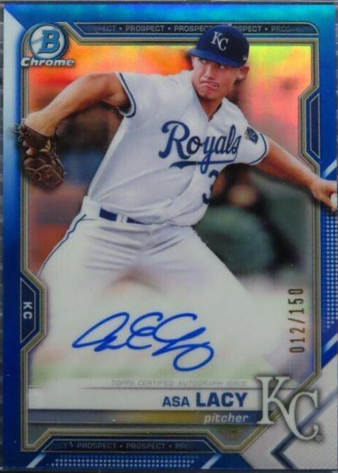 Asa Lacy [Blue Refractor] #CPA-AL