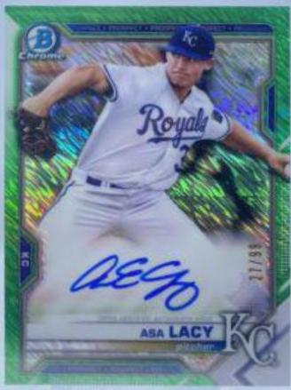 Asa Lacy [Green Shimmer Refractor] #CPA-AL